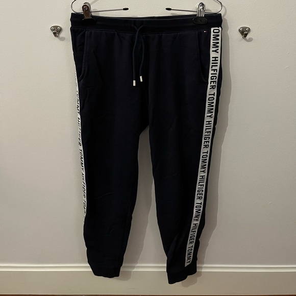 Navy blue Tommy Hilfiger Jogger pants - Picture 1 of 2